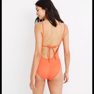 Madewell Second Wave One Piece Swimsuit M NWT